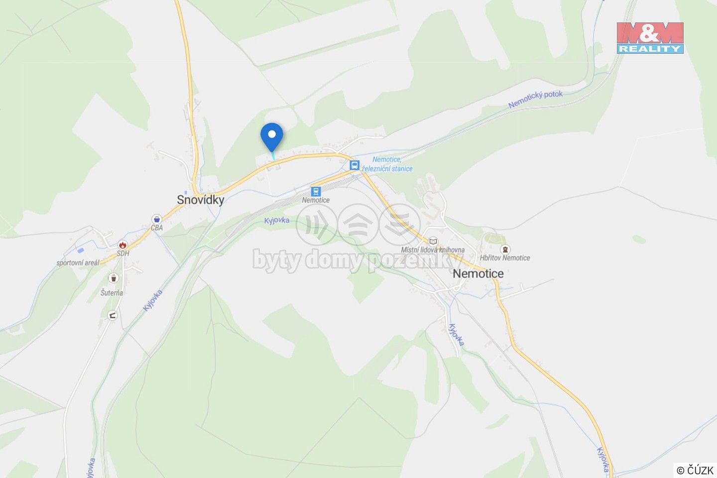Prodej pozemek pro bydlení - Snovídky, okres Vyškov, Jihomoravský kraj - 5