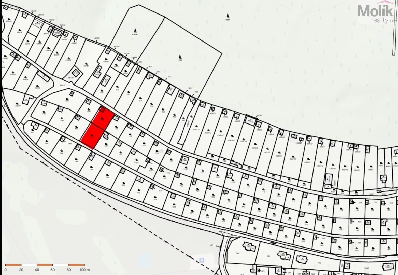 Prodej zahrada - Most, 1 052 m²