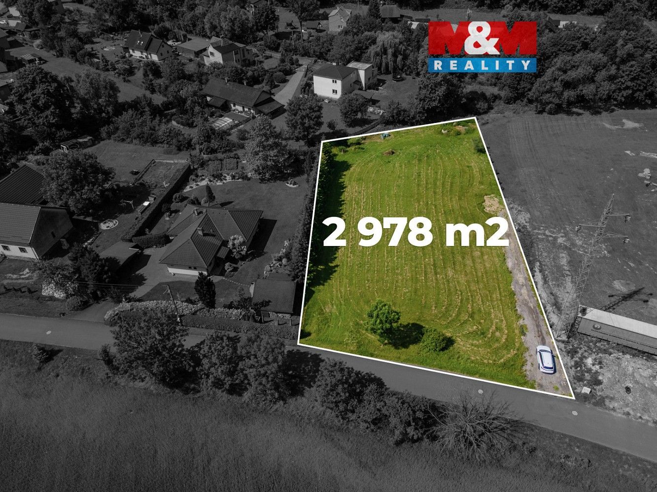 Pozemek pro bydlení, 2 978 m²
