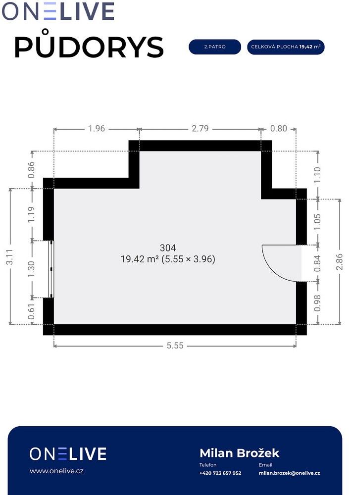 Kancelář · 20 m² · Plzeň - Jižní Předměstí, okres Plzeň-město, Plzeňský kraj - 4