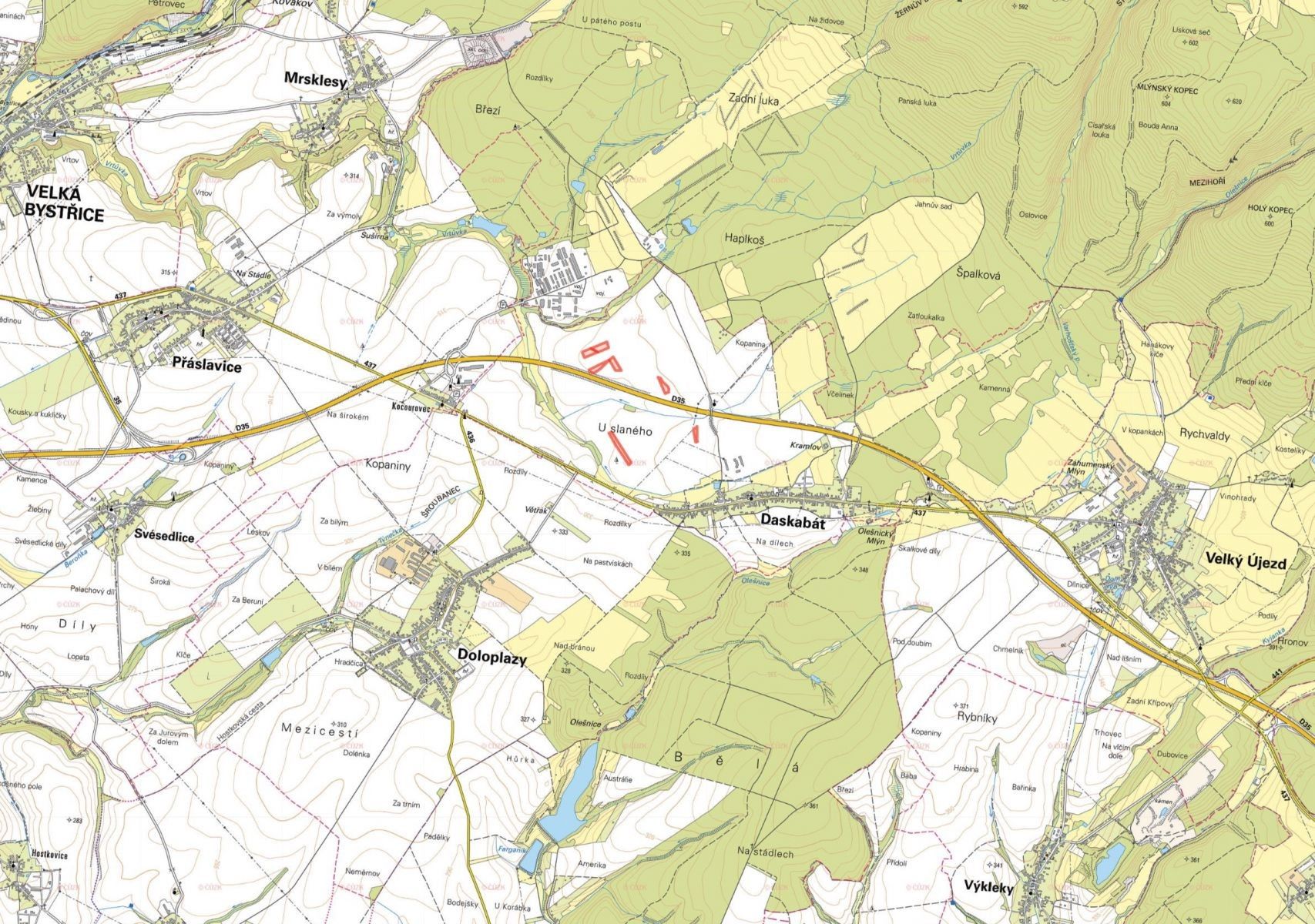 Prodej zemědělský pozemek - Daskabát