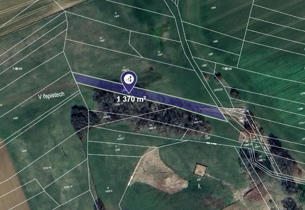 Prodej zemědělský pozemek - Ondřejov, 2 457 m²