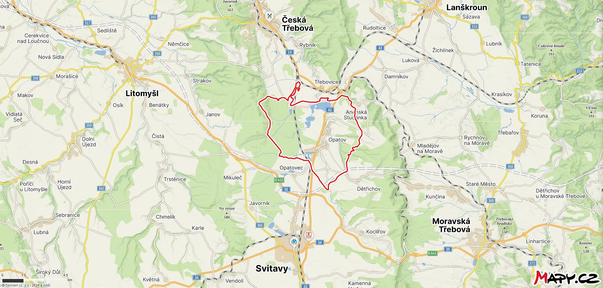 Pozemek pro bydlení · Opatov, okres Svitavy - 3