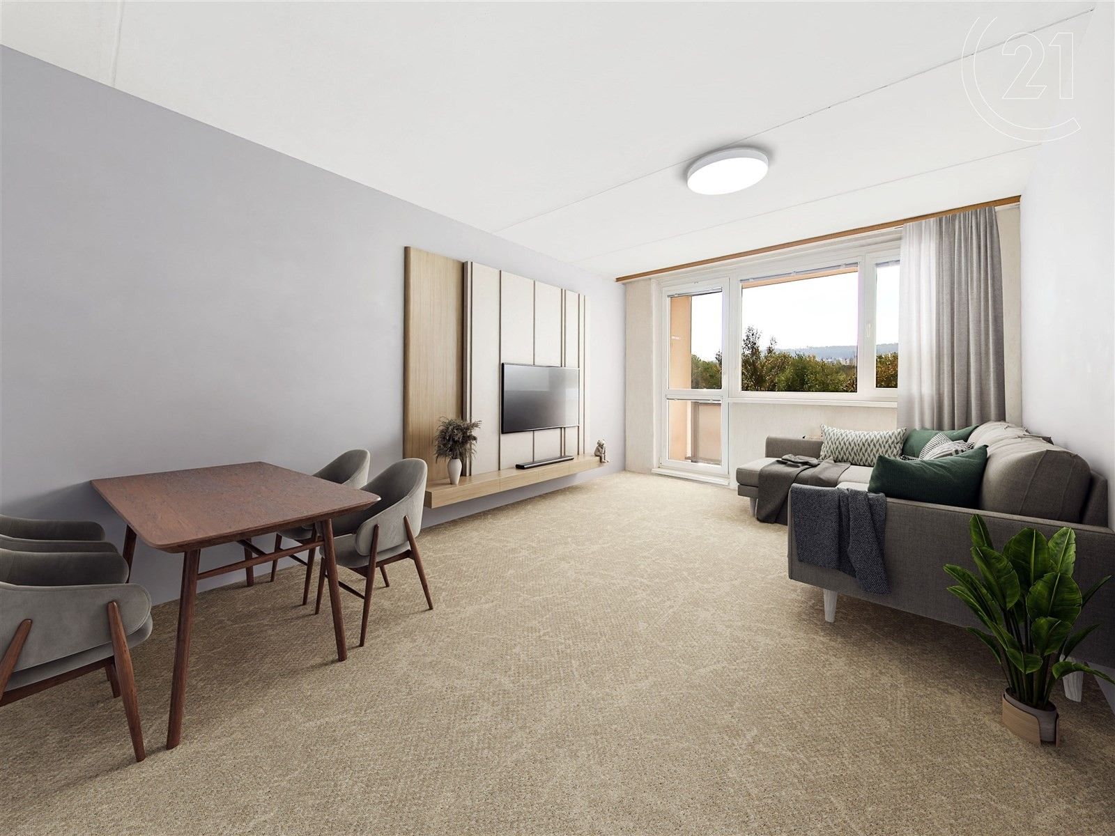 4+1, K výtopně, Praha, 85 m²