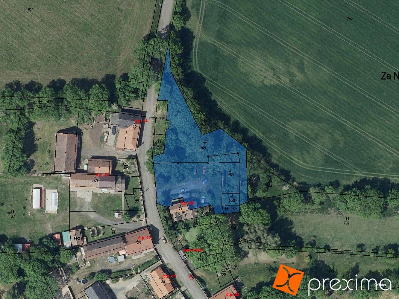 Pozemky pro bydlení, Libčeves, okres Louny, Ústecký kraj - 1