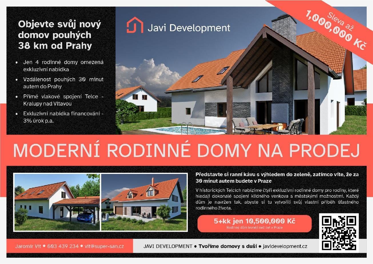 Rodinné domy, Na Skokanu, Peruc, 246 m²