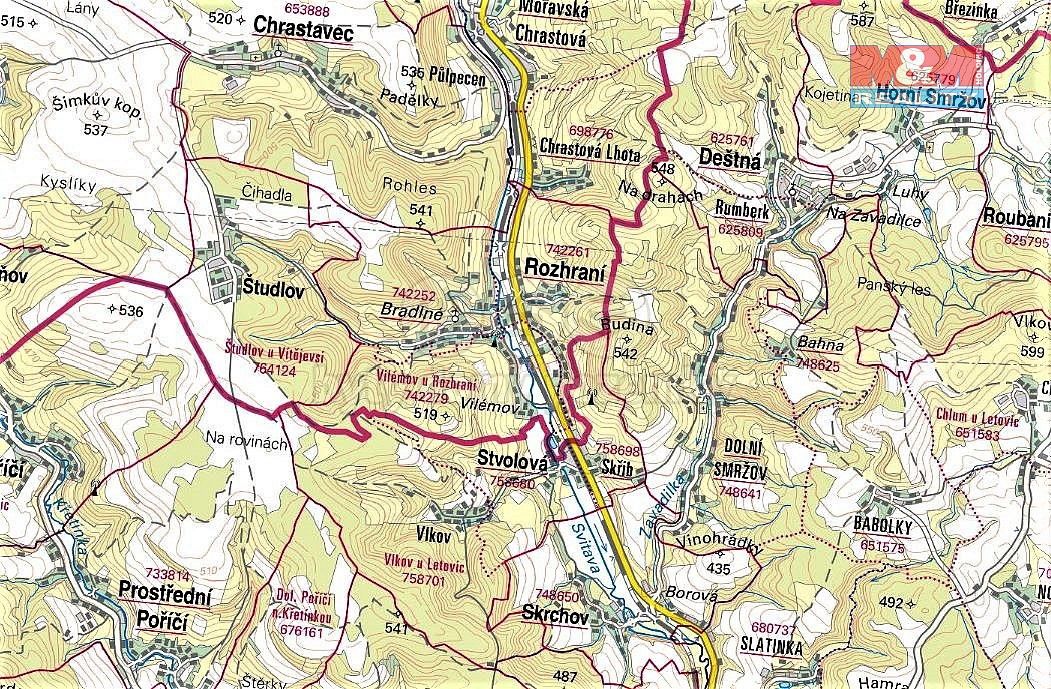 Prodej pozemek - Rozhraní, okres Svitavy, Pardubický kraj - 5