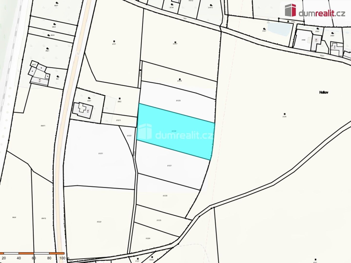 Zemědělský pozemek · 4 930 m² · Holkov, Velešín - 4