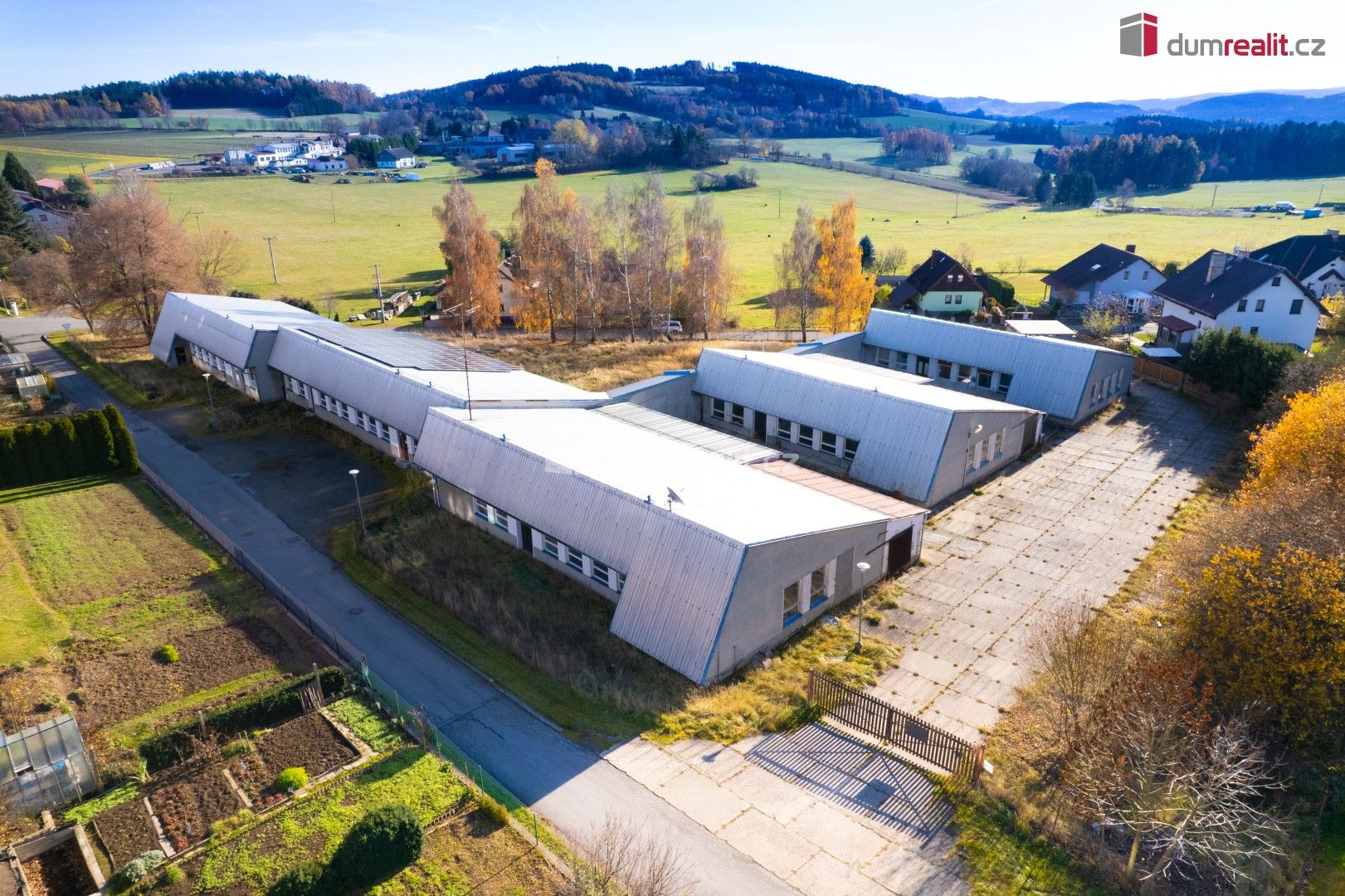 Výrobní prostory, Vlkonice, Vacov, 1 895 m²