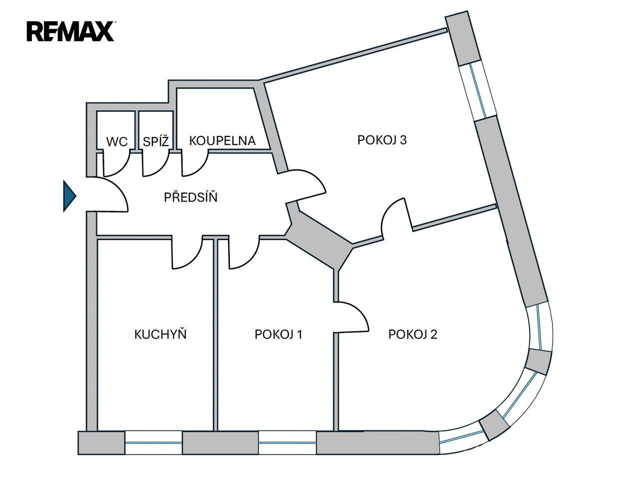 Byt 3+1 · 97 m² · Madridská, Praha 10 - Vršovice - 4