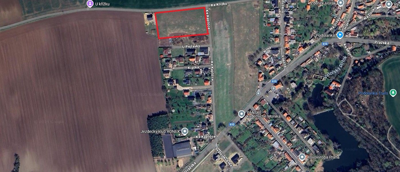 Pozemek pro bydlení · 10 078 m² · Podolanka Ke Kapličce - 3
