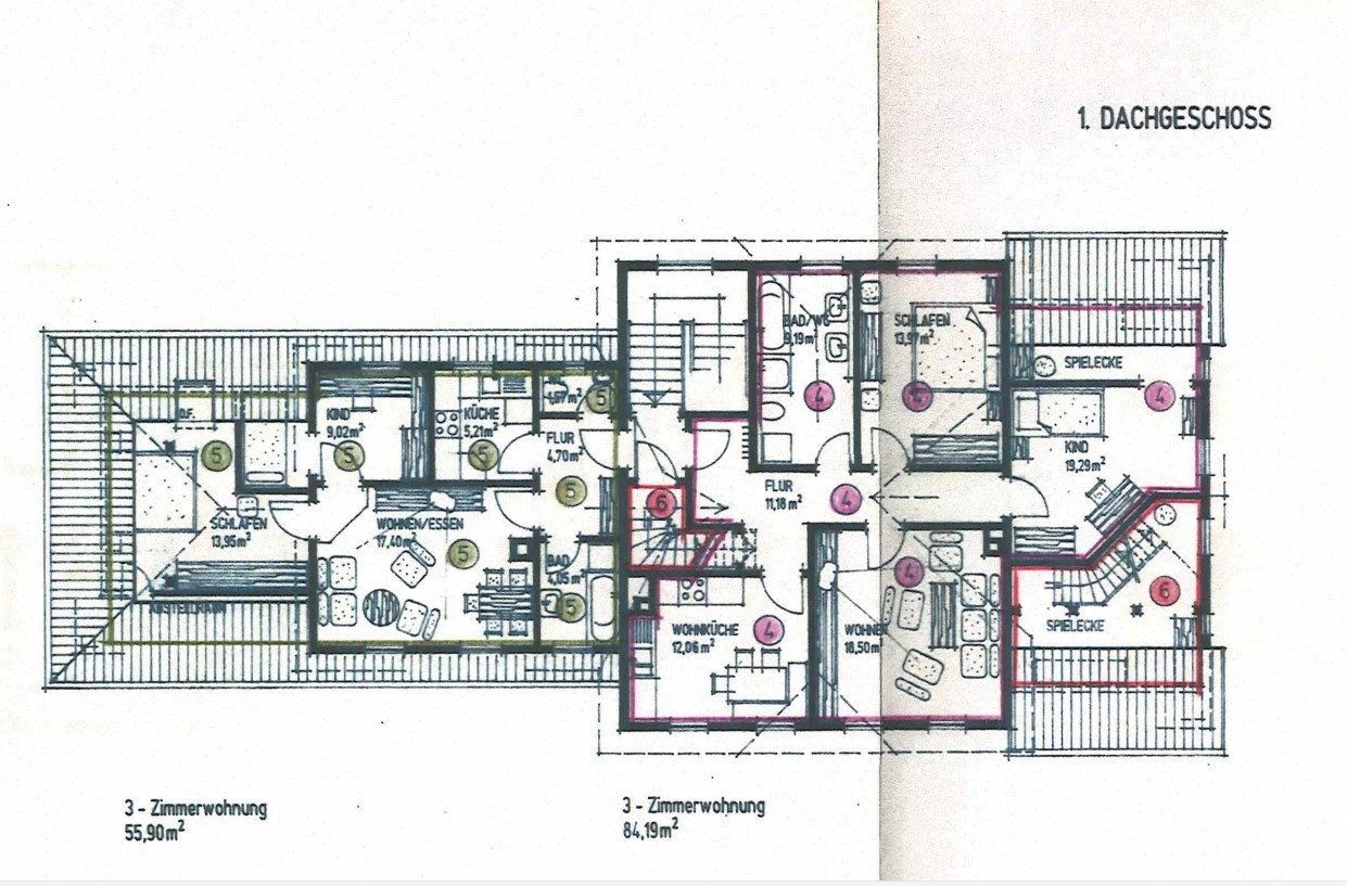 3+1, Hauptstr. 17, , Bádensko-Württembersko, 84 m² - 2