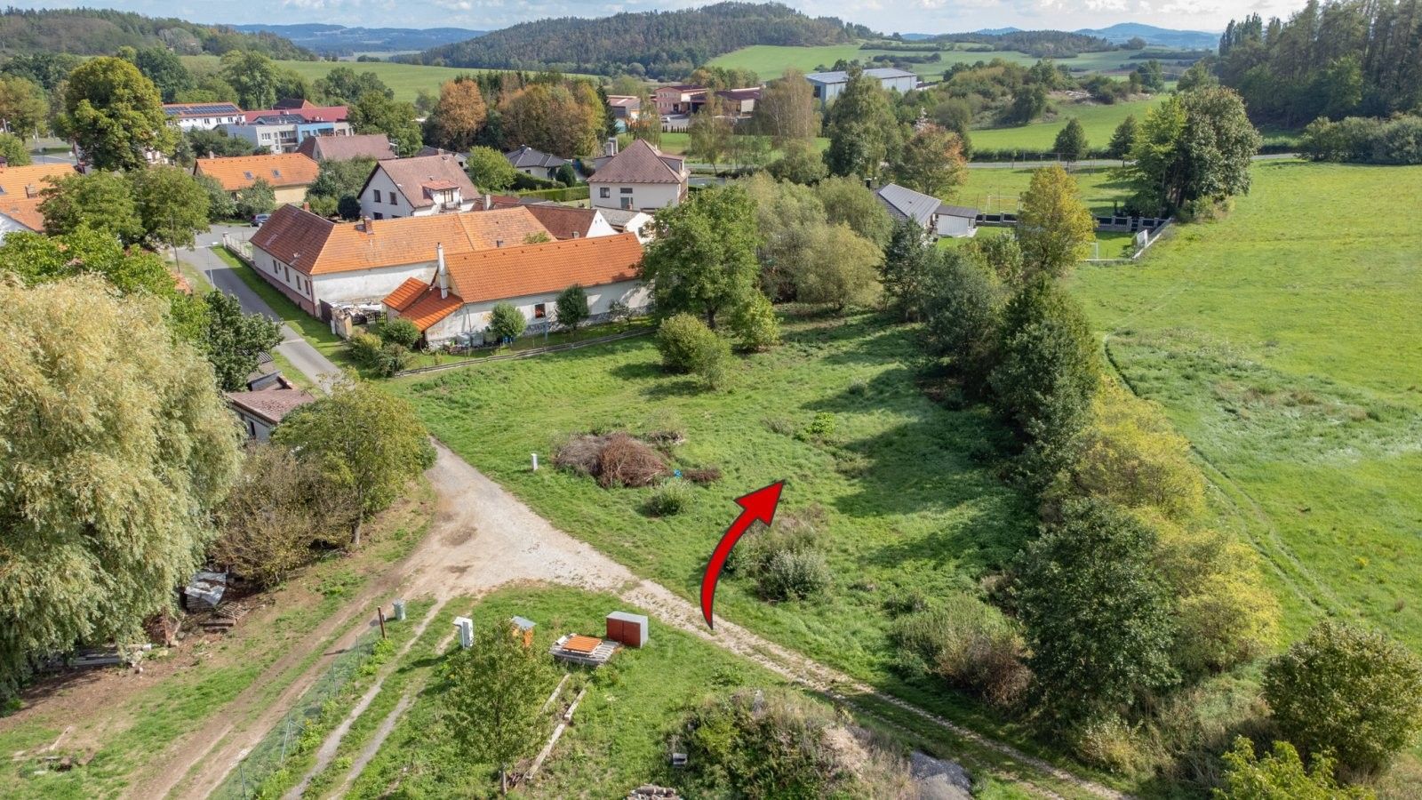 Pozemky pro bydlení, Horažďovice Boubín, 992 m² - 2