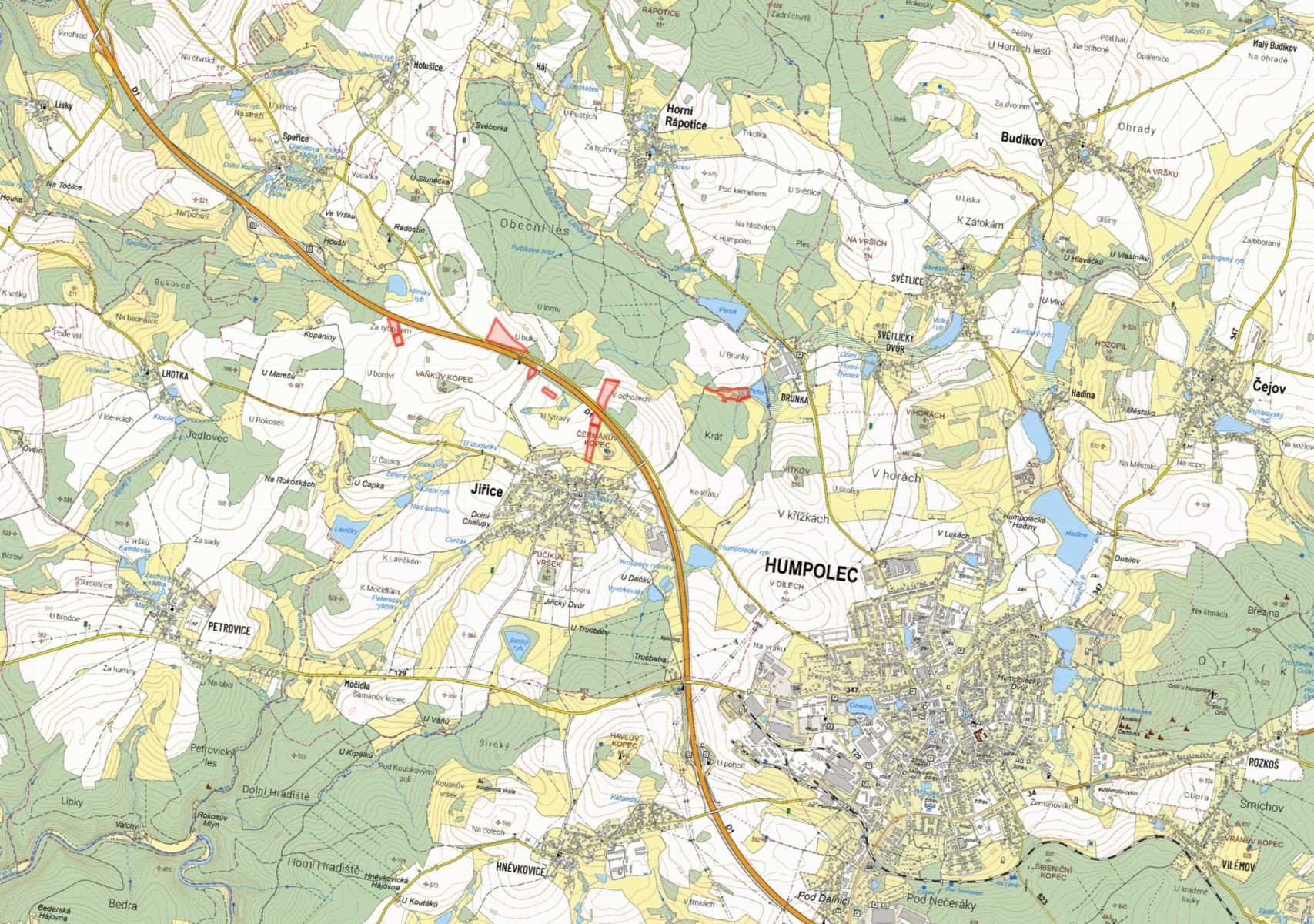 Zemědělský pozemek · Jiřice - 2