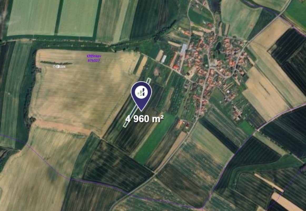 Prodej zemědělský pozemek - Křižínkov, 4 960 m²