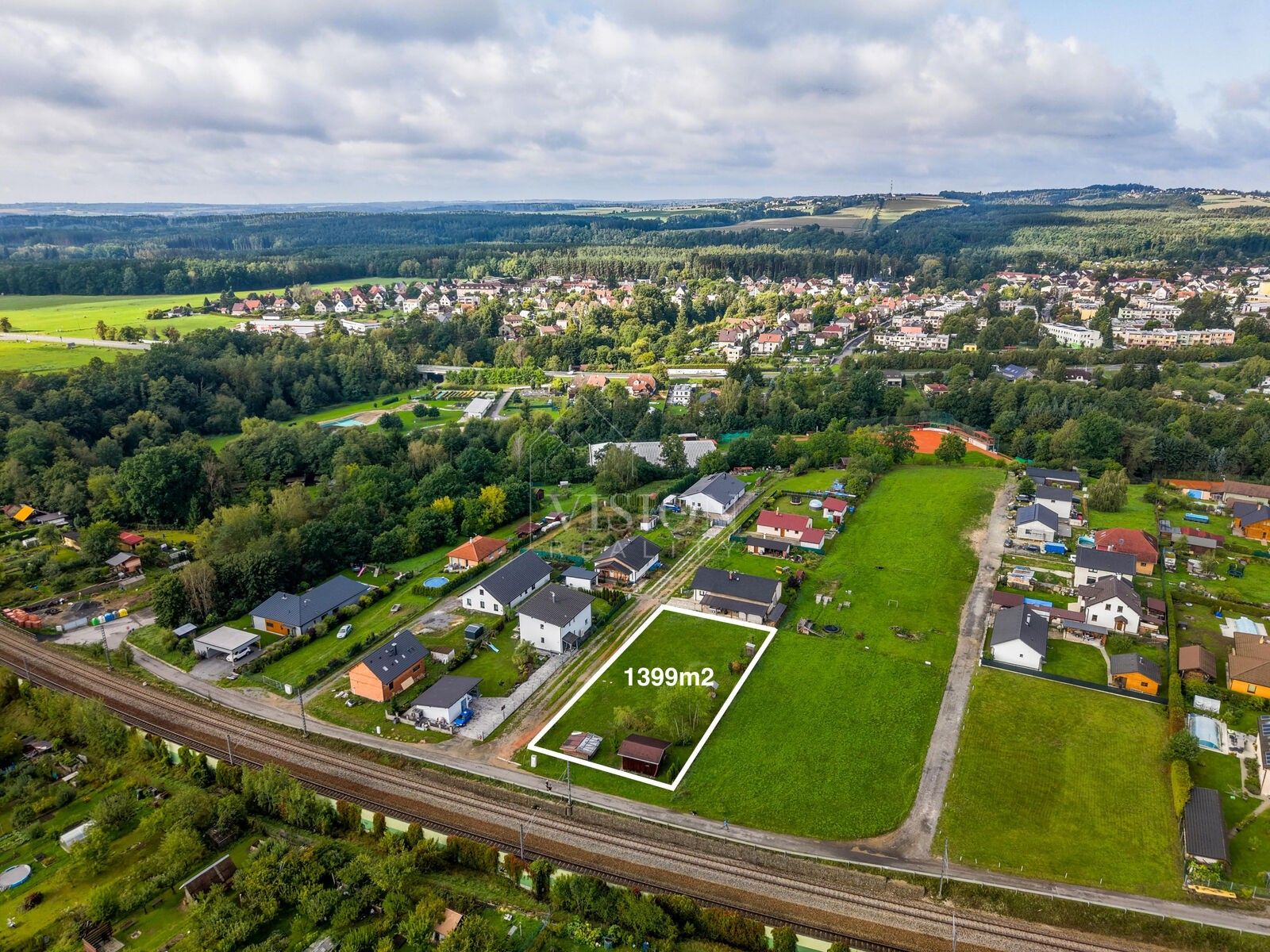 Pozemek pro bydlení · 1 399 m² · Sezimovo Ústí - 4