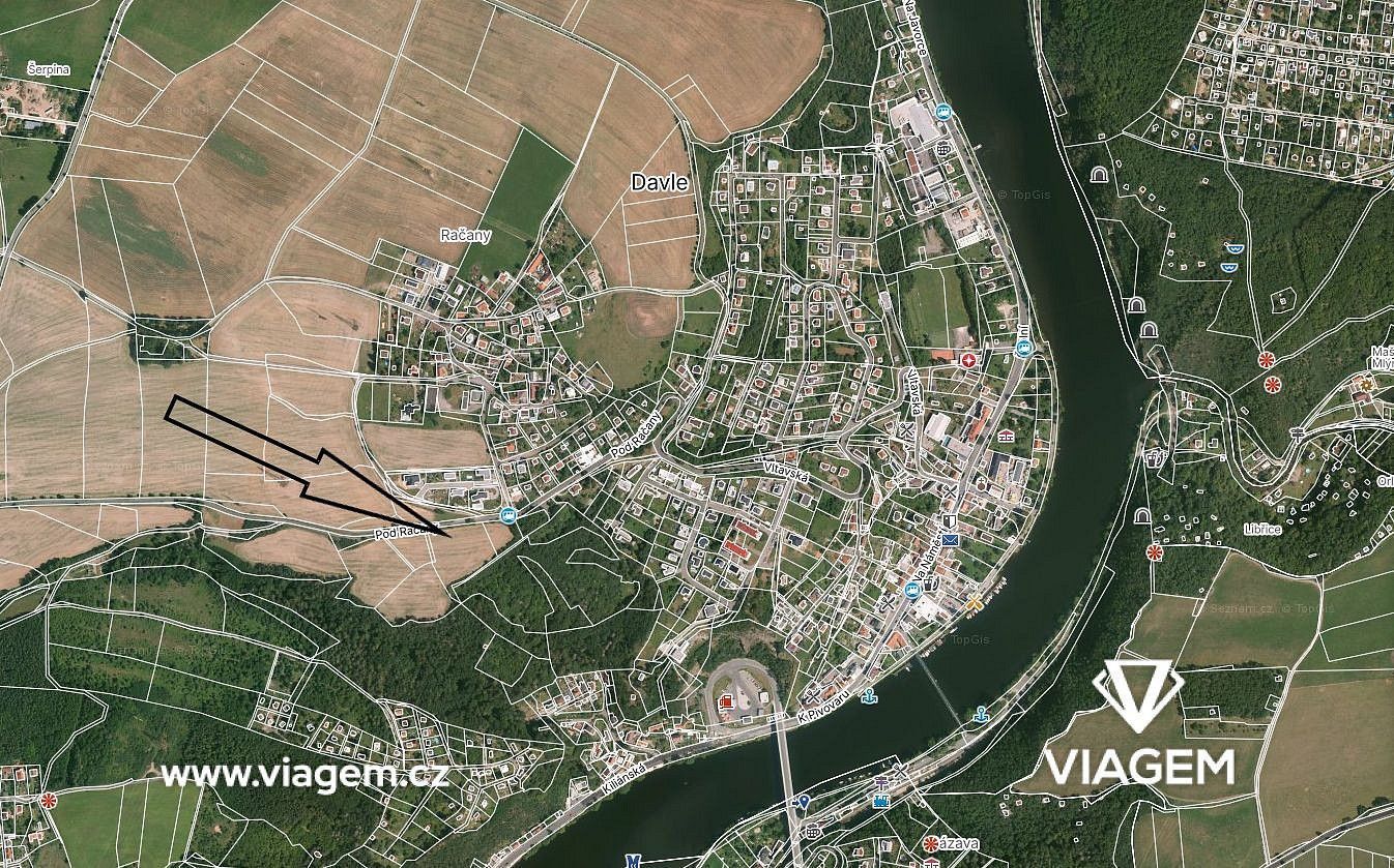 Zemědělské pozemky, Davle, okres Praha-západ, Středočeský kraj - 2