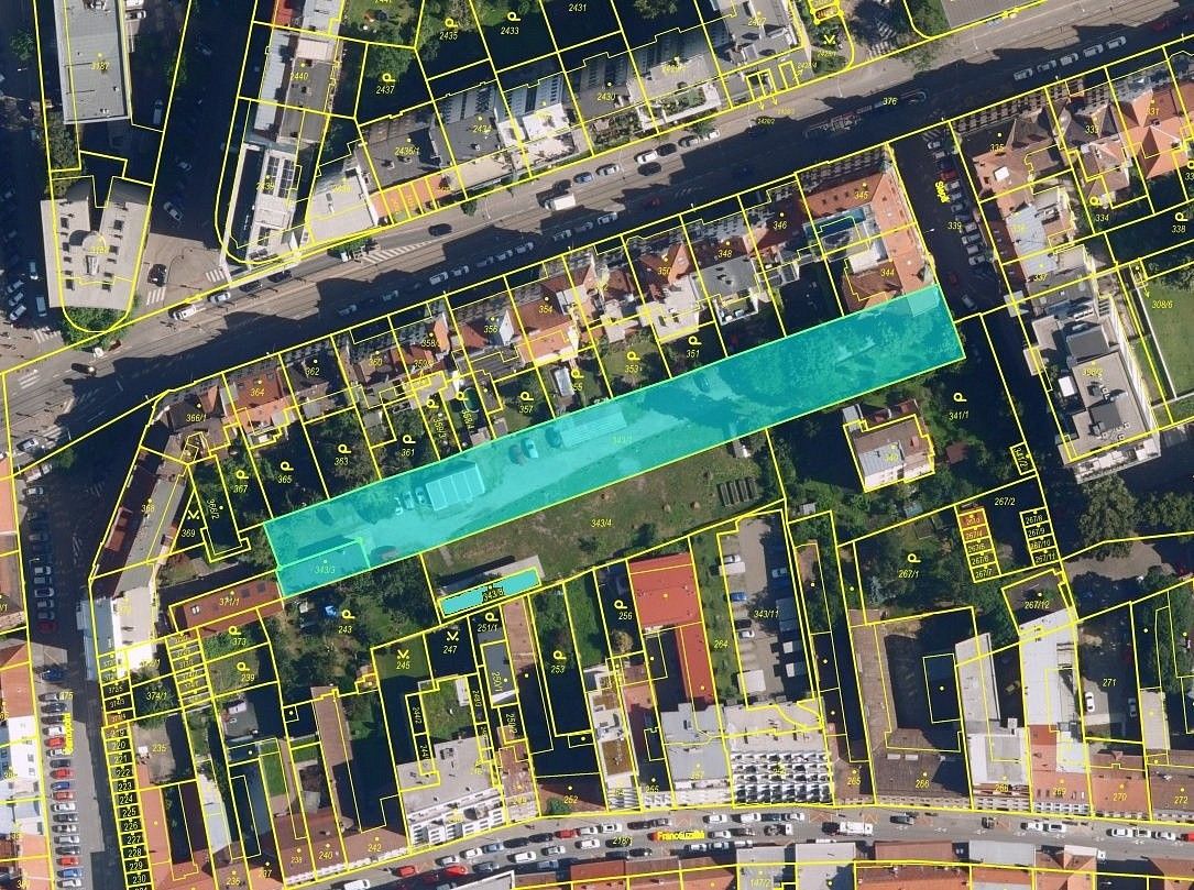 Komerční pozemek, 2 919 m²