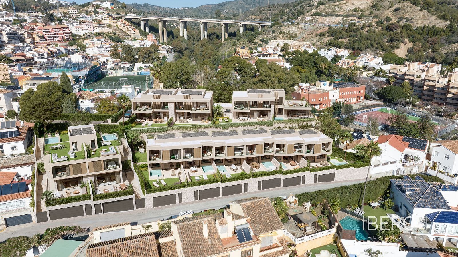 Rodinné domy, Málaga Este, Španělsko, 253 m² - 1