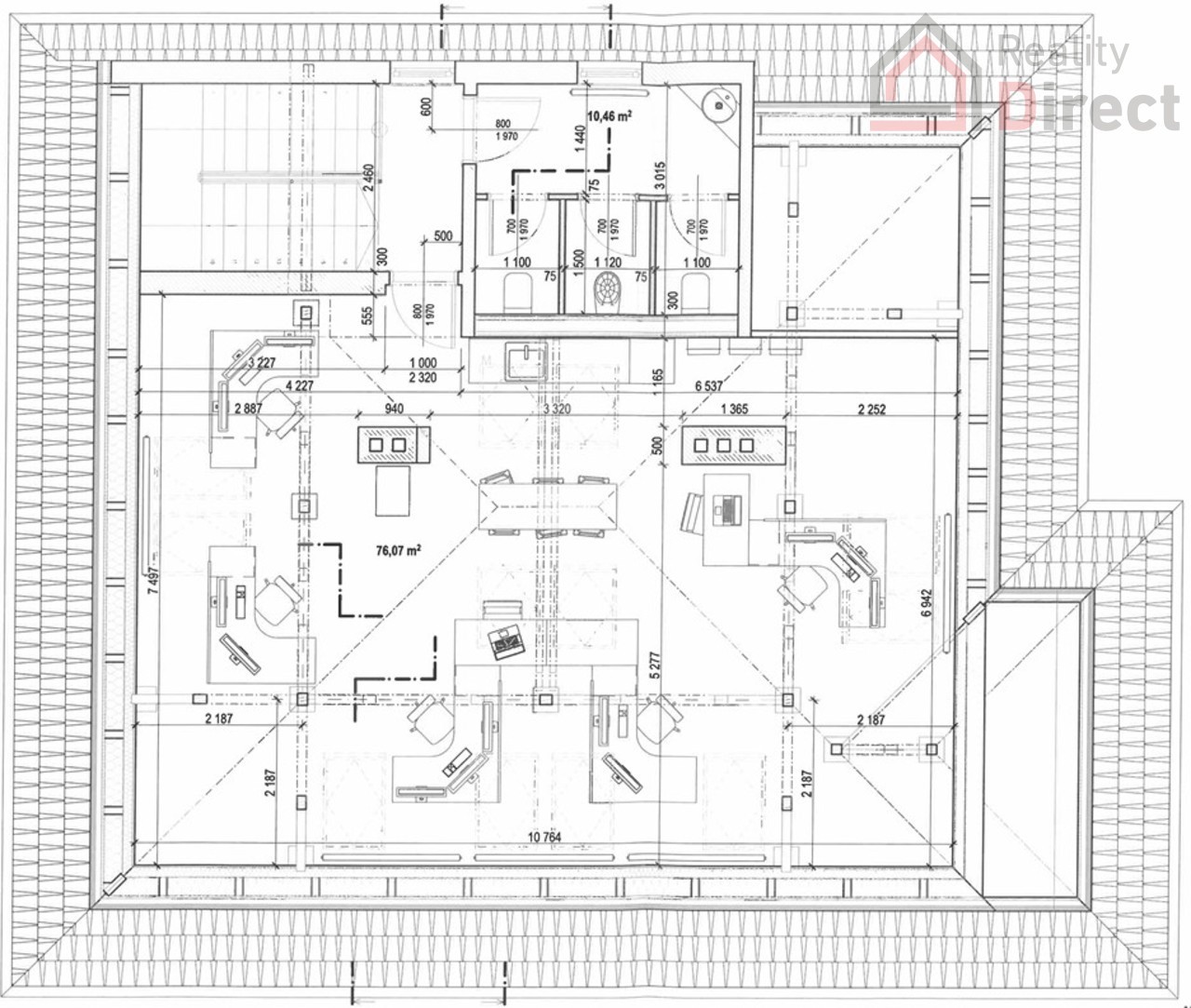 Pronájem kancelář - Havlíčkova, Mladá Boleslav, 86 m² - 5