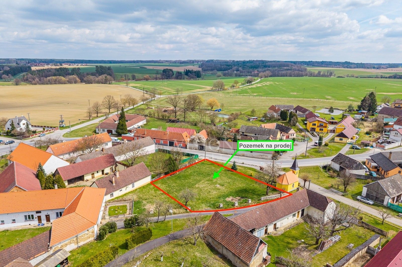 Pozemky pro bydlení, Bečice, 1 200 m² - 1