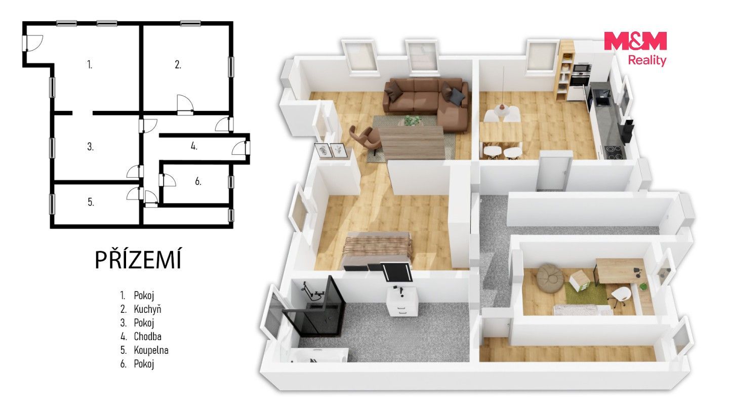 Prodej rodinný dům - Jankovská Lhota, Jankov, 300 m² - 5