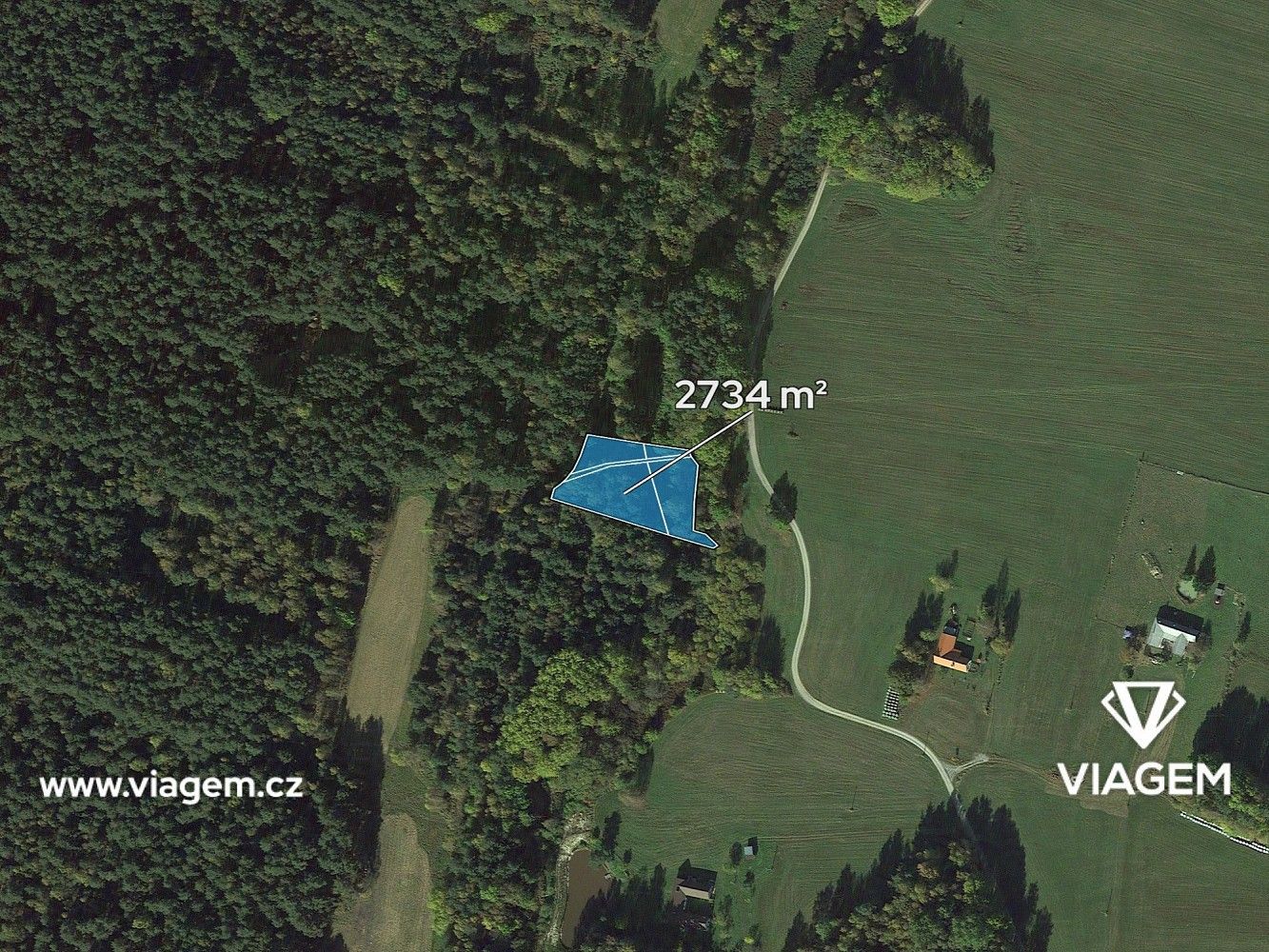 Prodej les - Suchdol nad Lužnicí, okres Jindřichův Hradec, Jihočeský kraj - 2