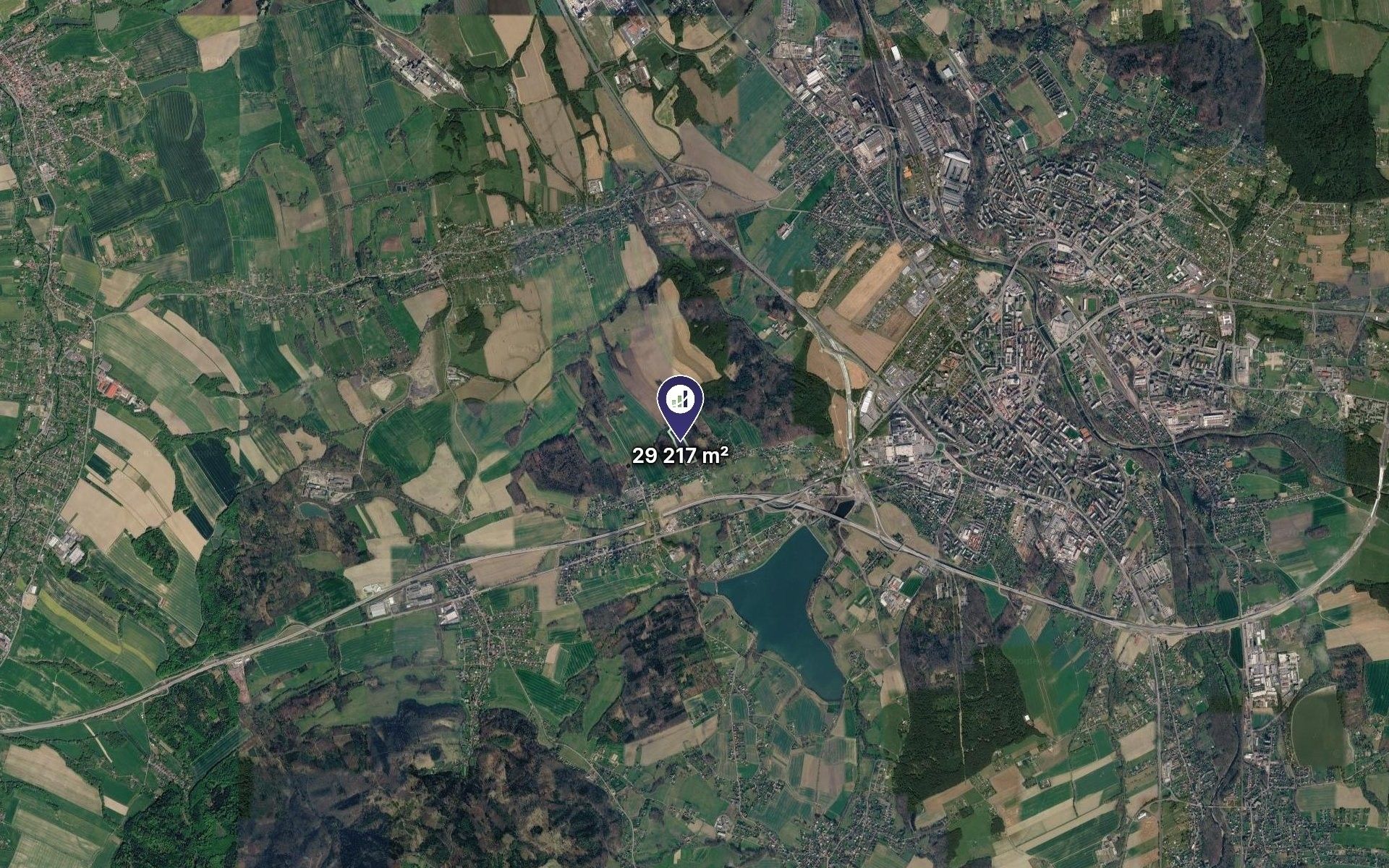 Lesy, Staříč, 29 217 m² - 2