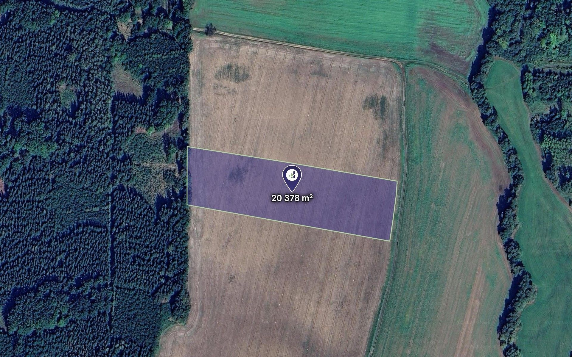 Zemědělský pozemek, 20 378 m²