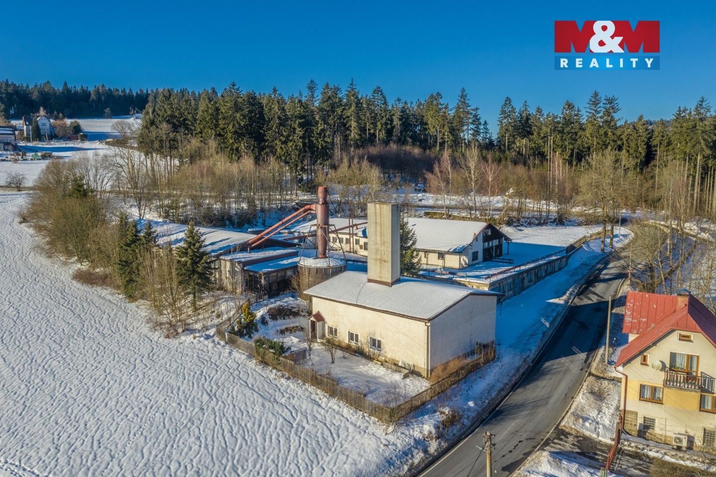 Prodej výrobní prostory - Krásná, Pěnčín, 2 177 m²