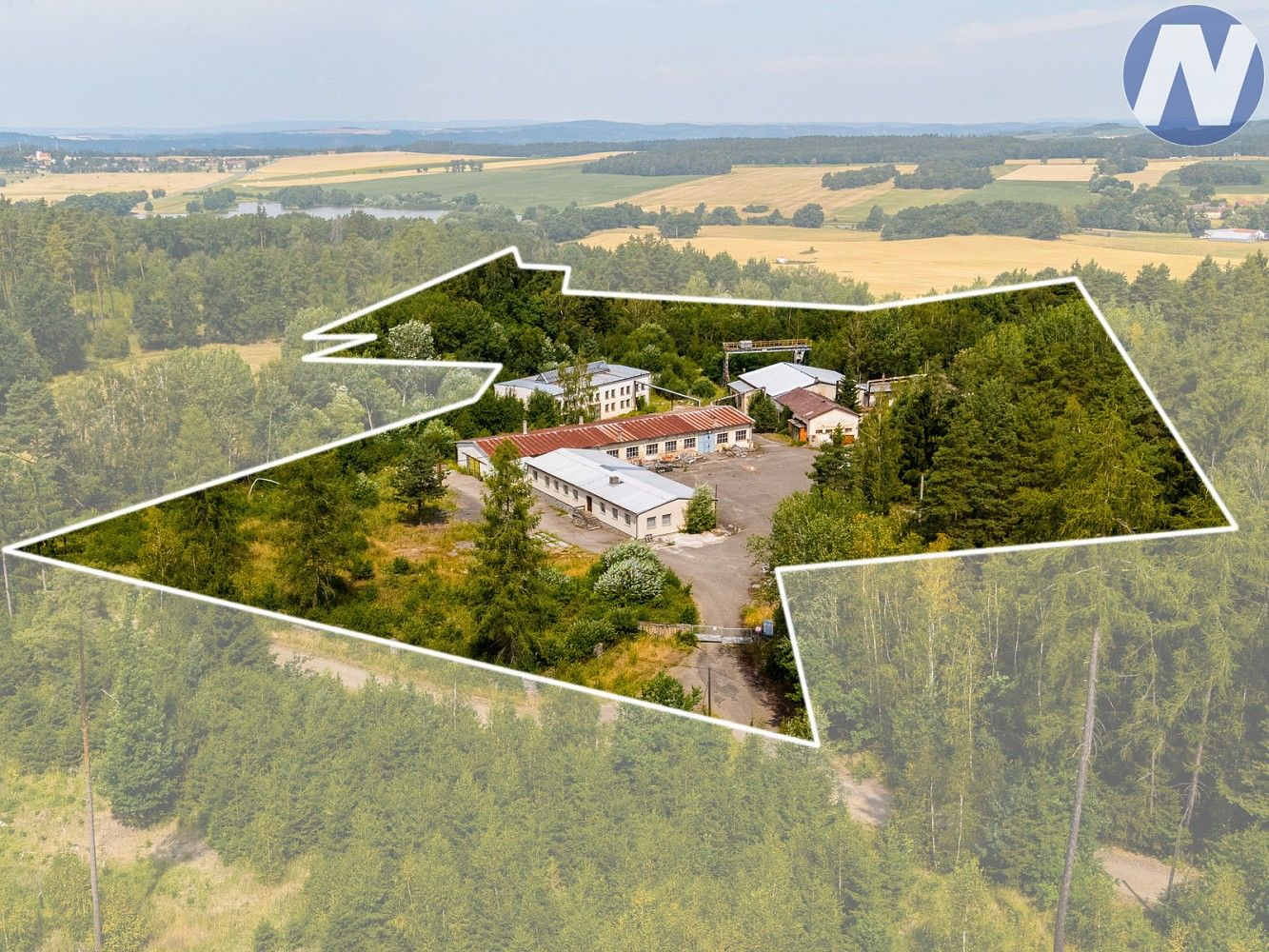 Prodej výrobní prostory - Kostelec nad Vltavou - Přílepov, okres Písek, Jihočeský kraj, 37 068 m² - 1