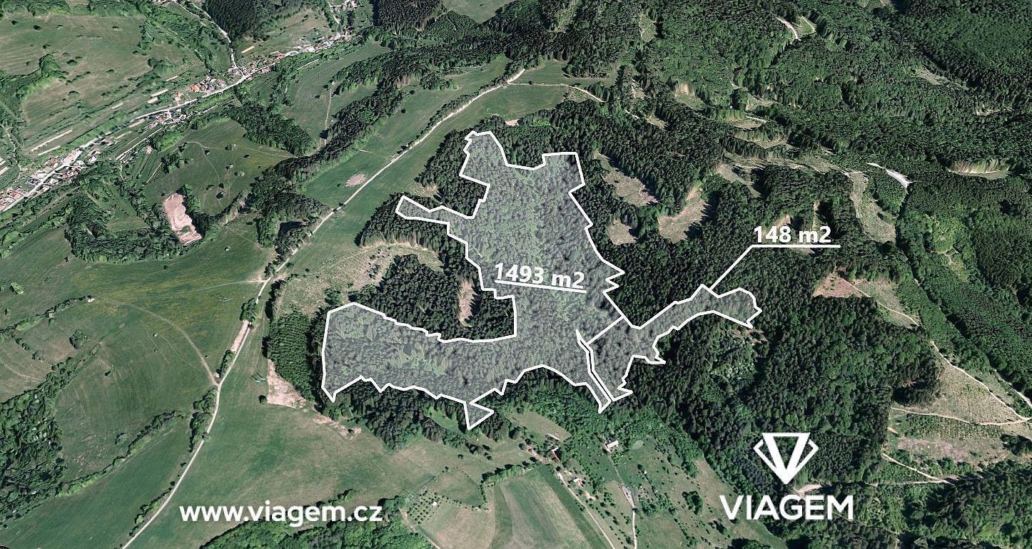 Zemědělské pozemky, Valašská Senice, okres Vsetín, Zlínský kraj