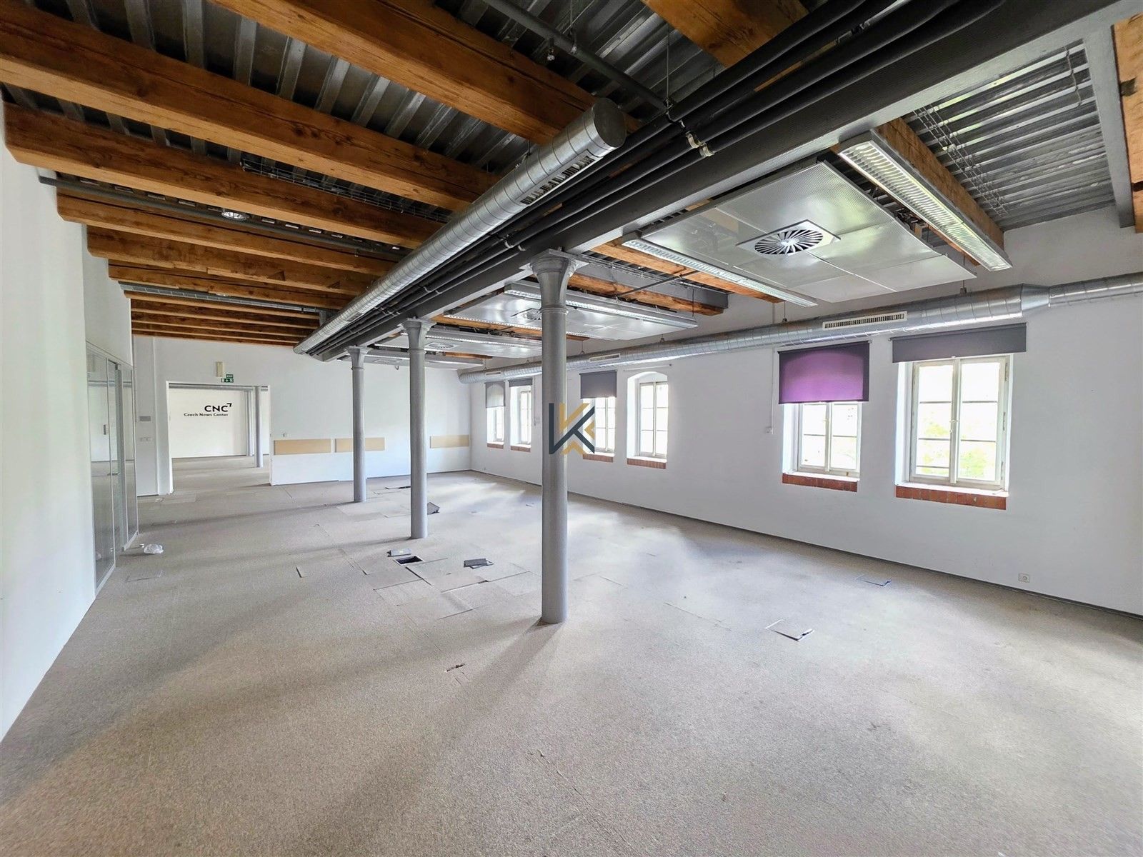 Kanceláře, U průhonu, Praha, 270 m²