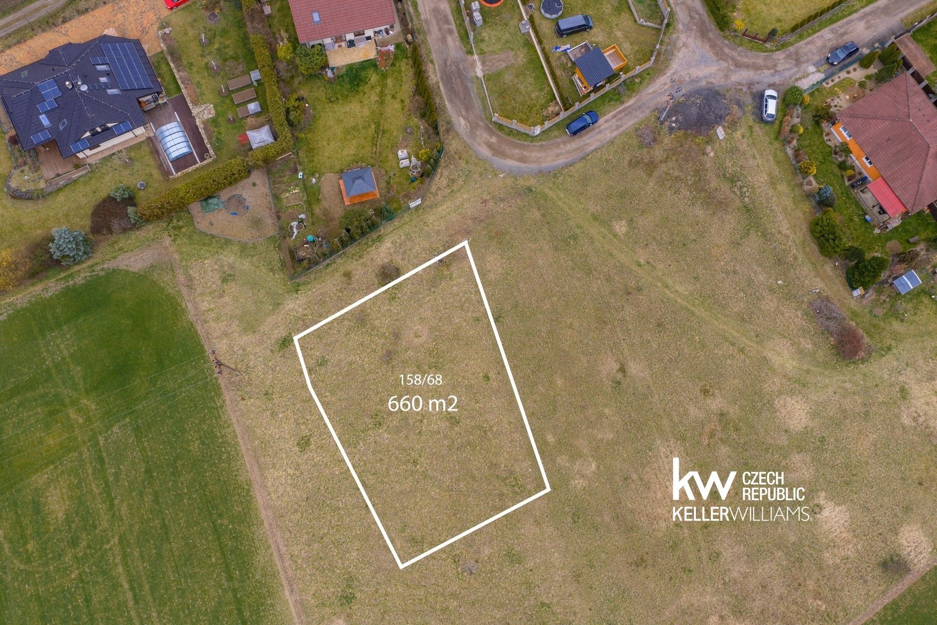 Prodej pozemek pro bydlení - Malá Hraštice Velká Hraštice, 660 m² - 2