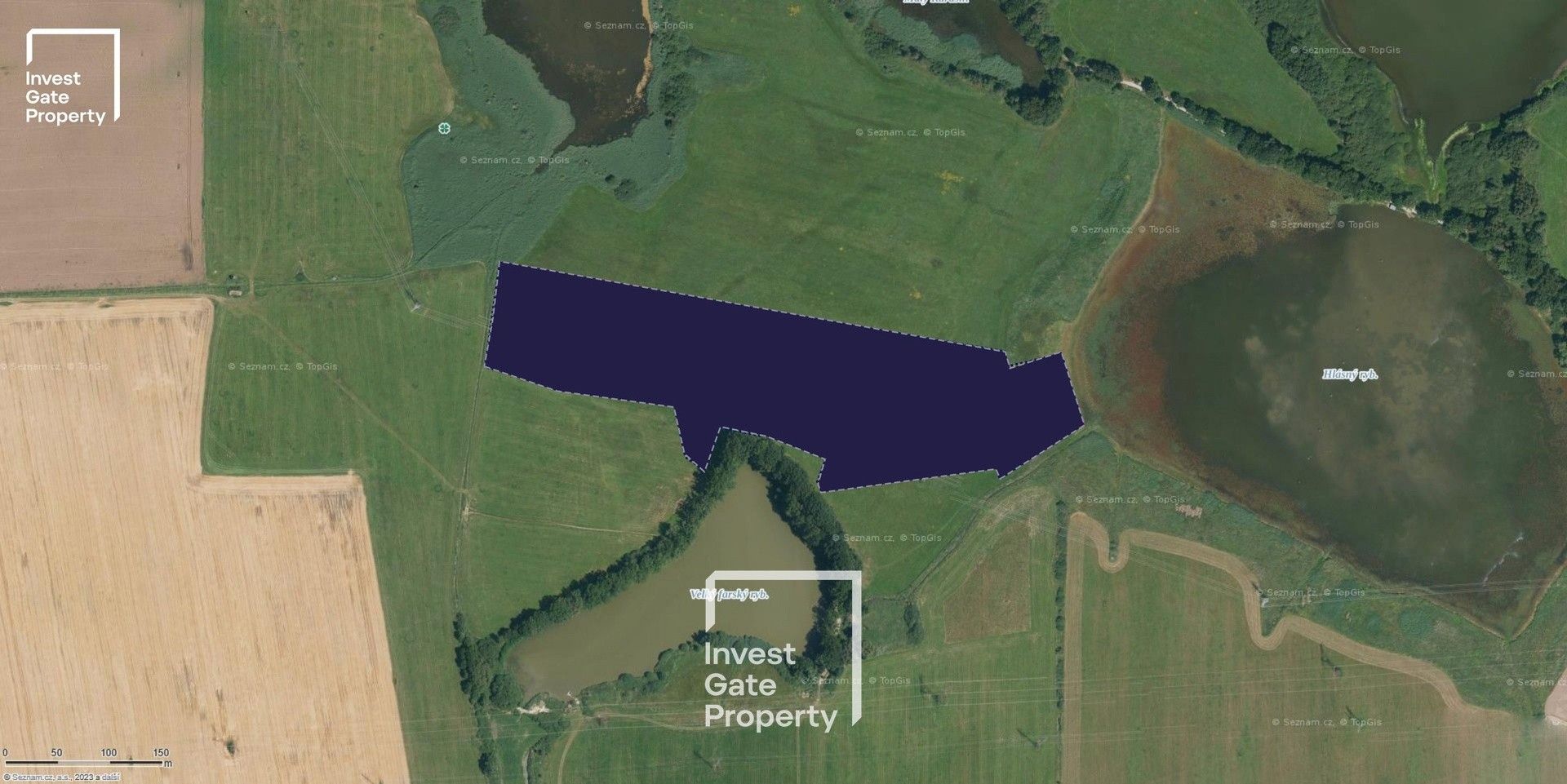 Prodej zemědělský pozemek - Vlhlavy, Sedlec, 52 629 m²