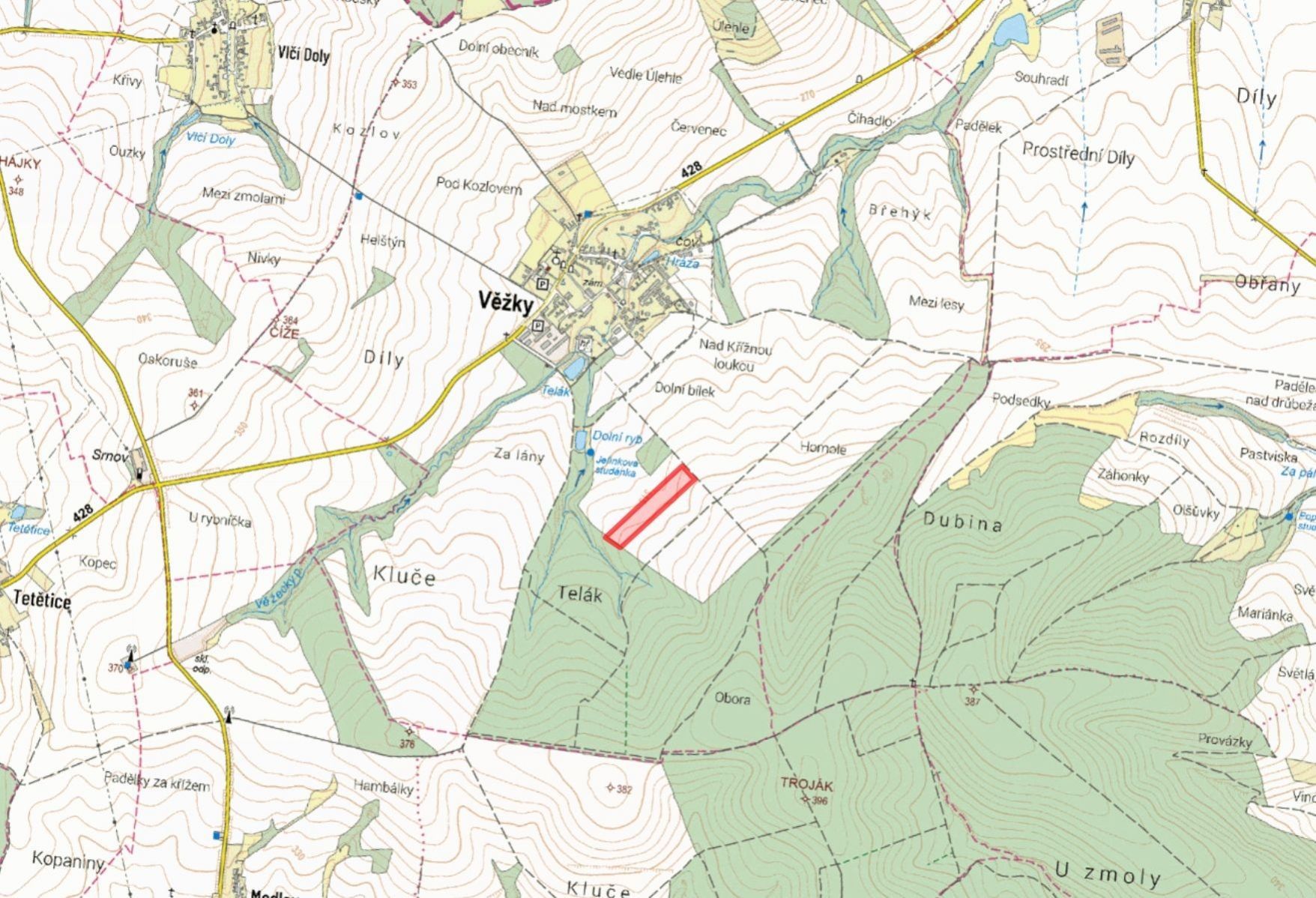 Zemědělské pozemky, Věžky - 2