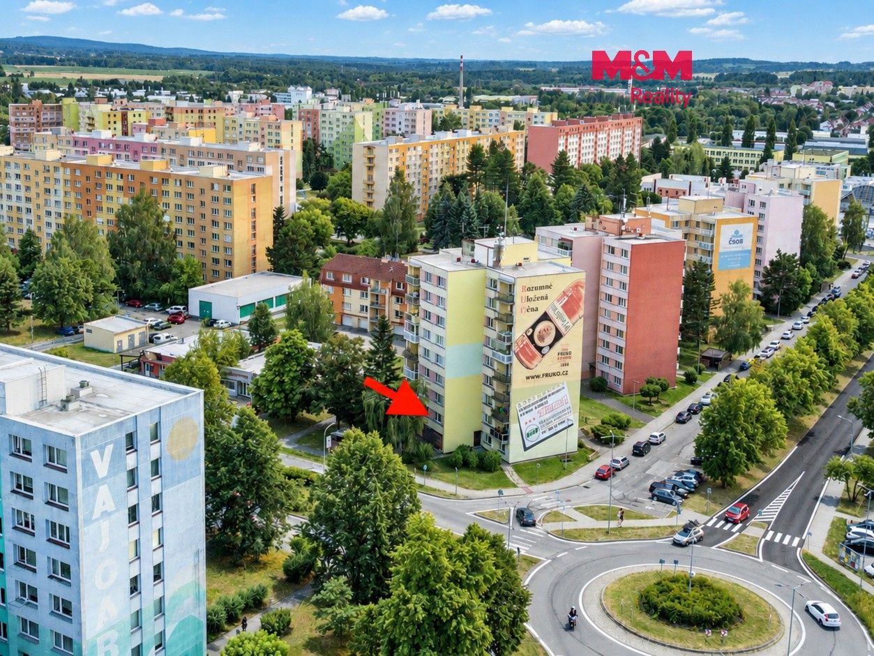 1+kk, sídliště Vajgar, Jindřichův Hradec, 25 m² - 1