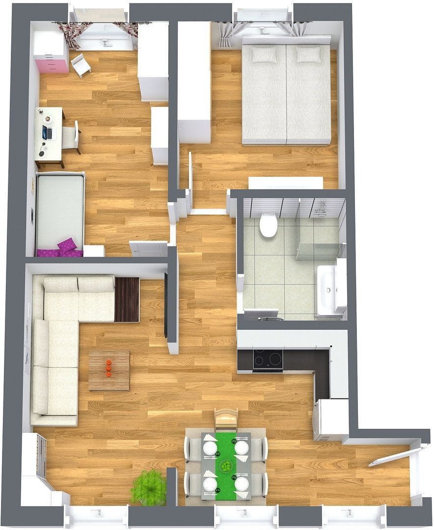 3+1, Grünauer Str. 40 Berlin Altglienicke Berlin 12524, 60 m² - 2