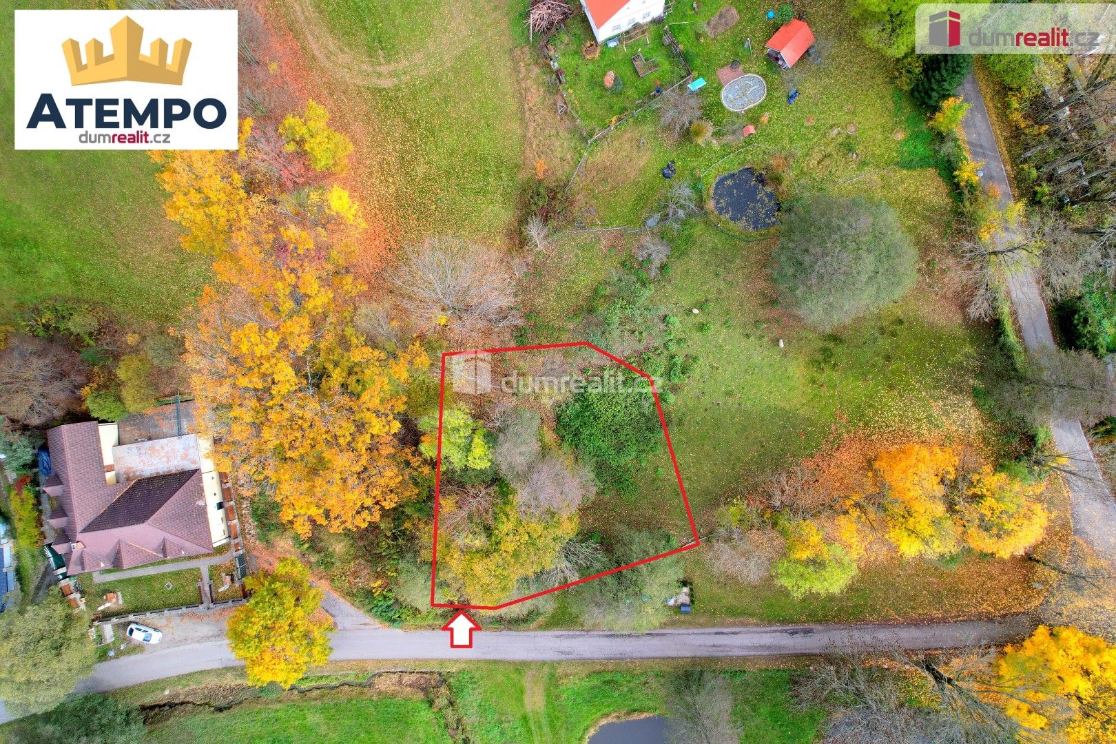 Prodej pozemek pro bydlení - Nový Vojířov, Nová Bystřice, 634 m²