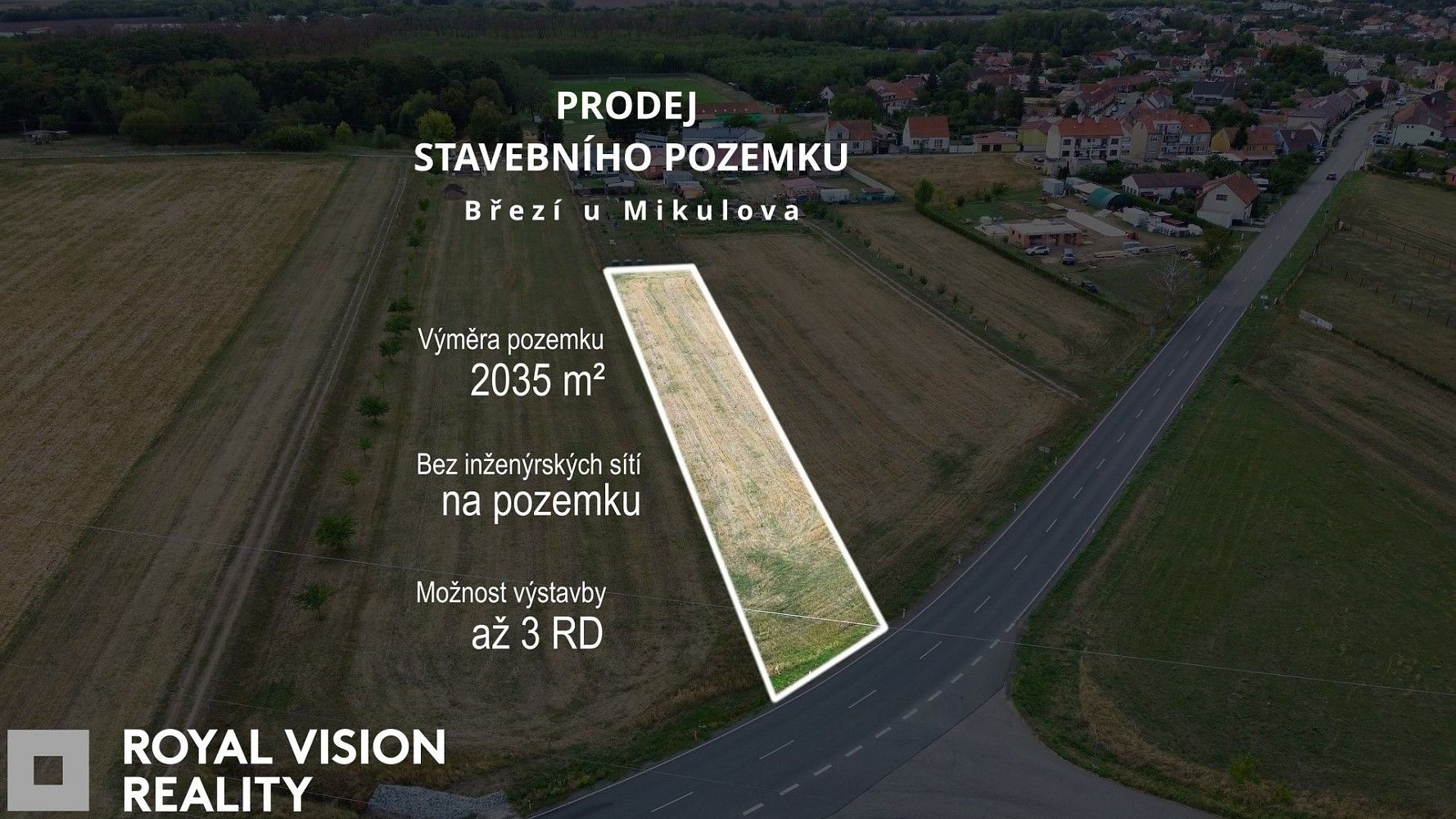 Pozemky pro bydlení, Březí, okres Břeclav, Jihomoravský kraj - 1
