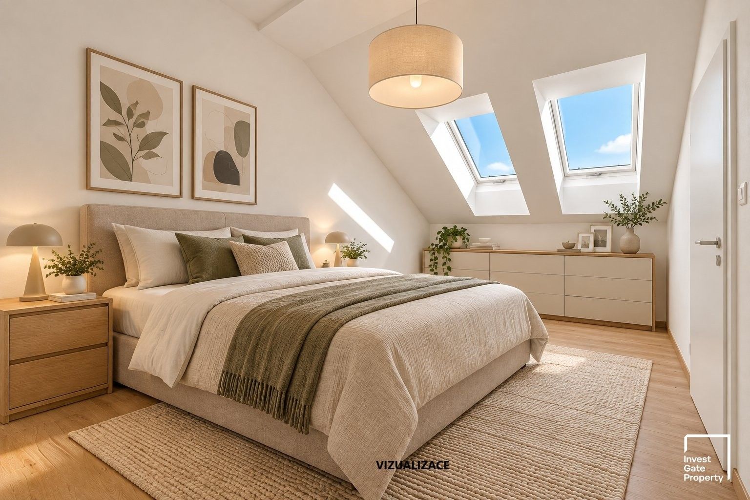 Byt 2+kk · 46 m² · K. Šatala 2927, České Budějovice 3 - 4