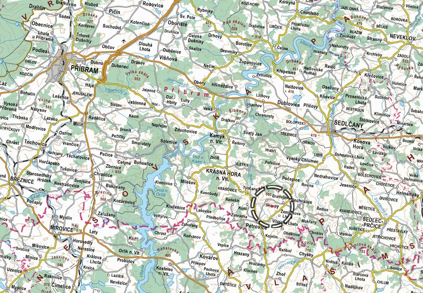 Louka · Petrovice - Skoupý, okres Příbram, Středočeský kraj - 3
