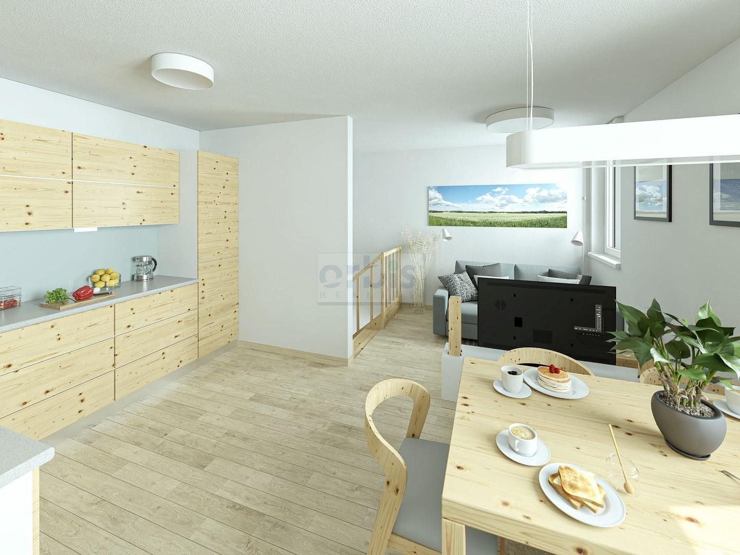 Byt 2+kk · 56 m² · Slepá, Kladno - 3