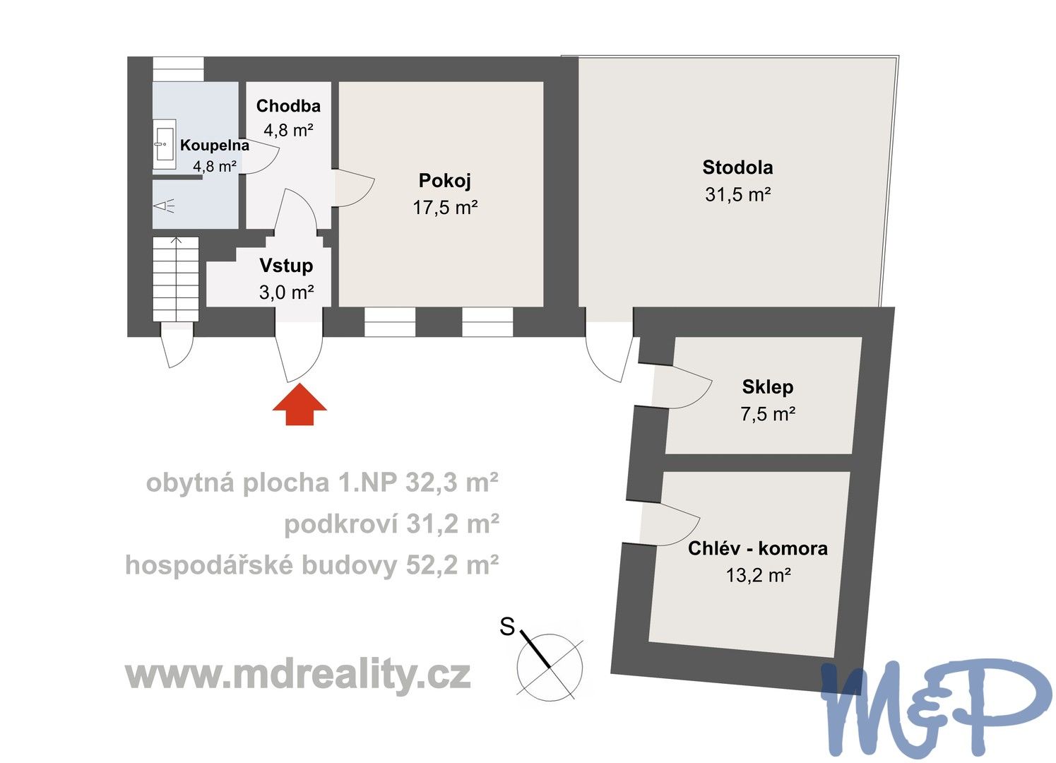 Rodinné domy, Panské Dubenky, 135 m² - 2
