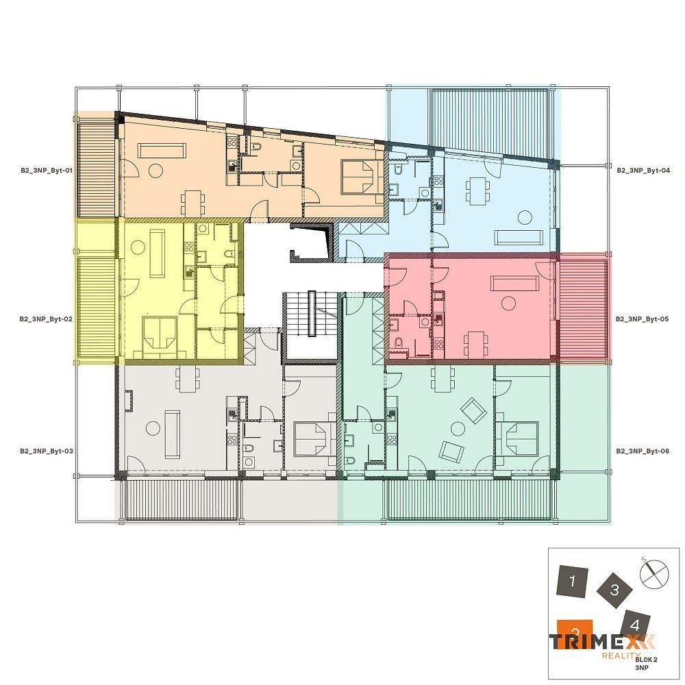 Byt 1+kk · 41 m² · Valašské Meziříčí, okres Vsetín, Zlínský kraj - 4