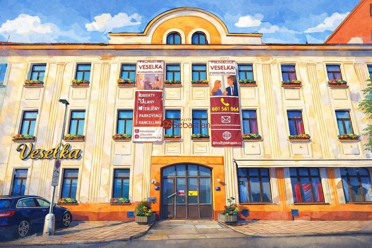 Kanceláře, Hlaváčova, Pardubice, 20 m² - 1