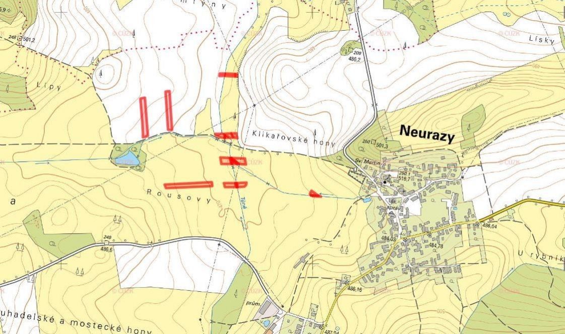 Prodej zemědělský pozemek - Neurazy