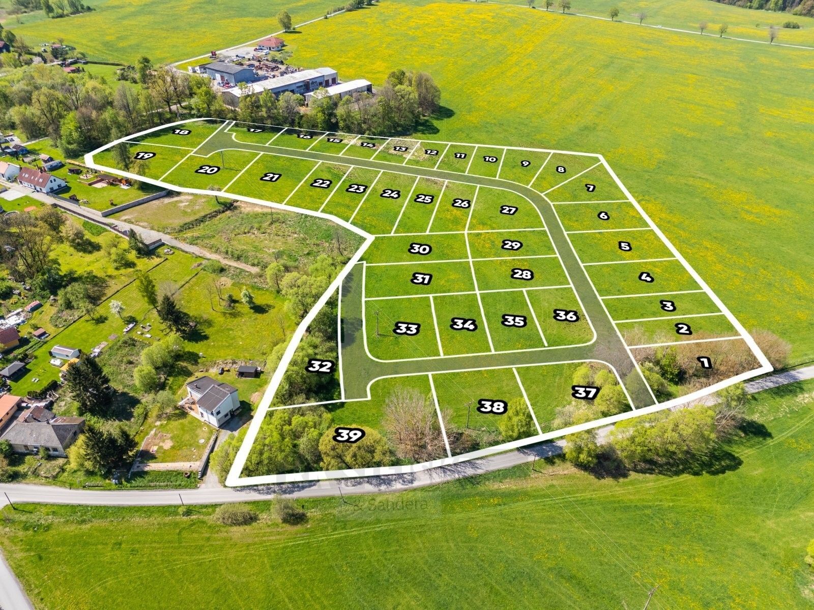 Pozemek pro bydlení · 600 m² · Kaplice Mostky - 4
