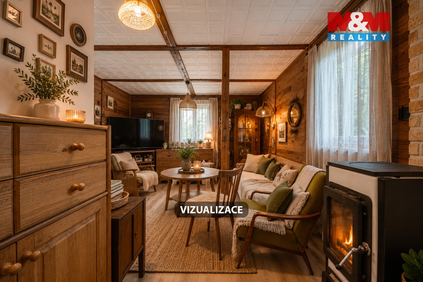 Chata · 40 m² · Na Mezi, Hradištko - 3