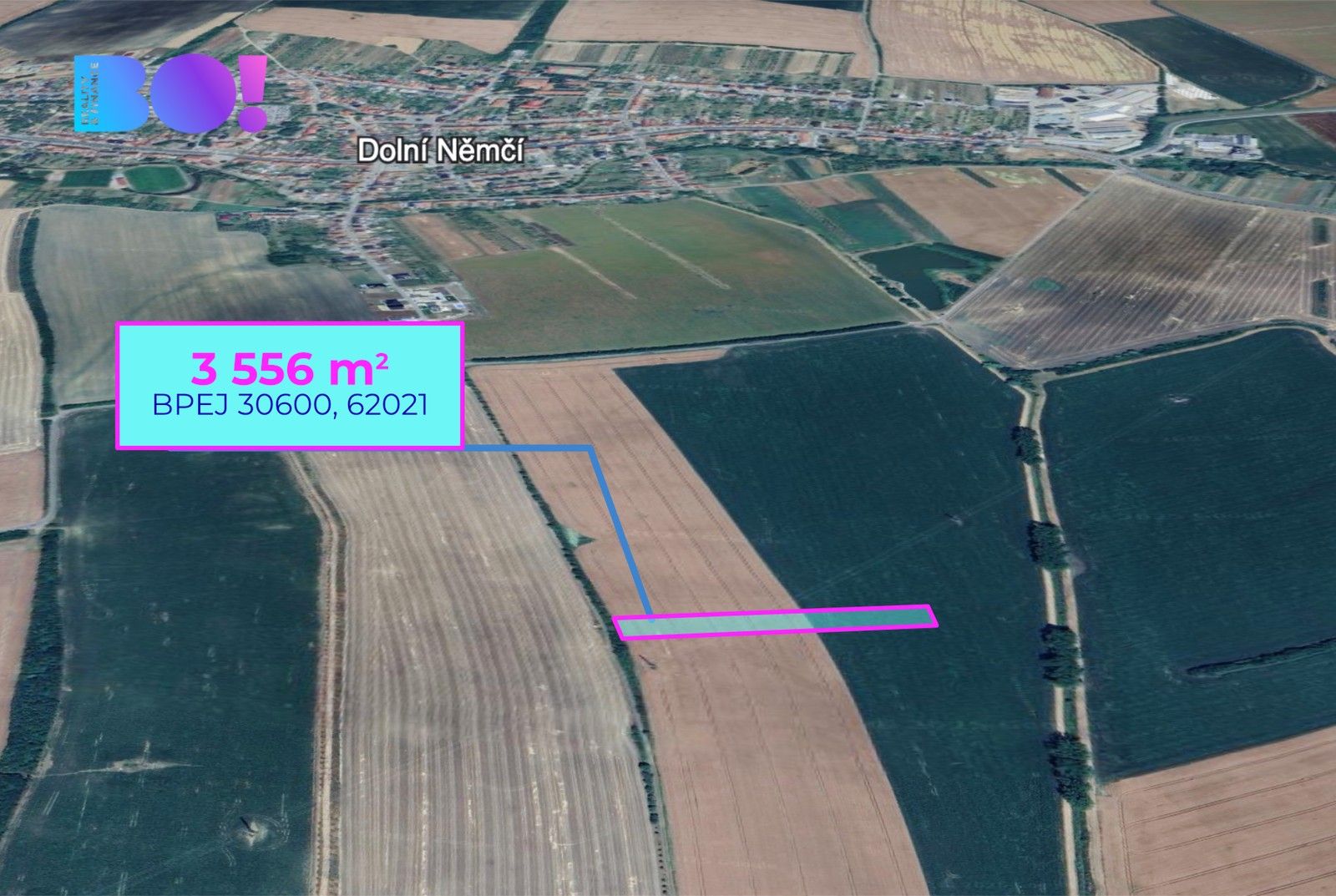 Prodej zemědělský pozemek - , Dolní Němčí, 16 m²